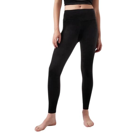 Athleta Black Elation Velvet Tight Leggings Medium NWOT - Picture 11 of 12